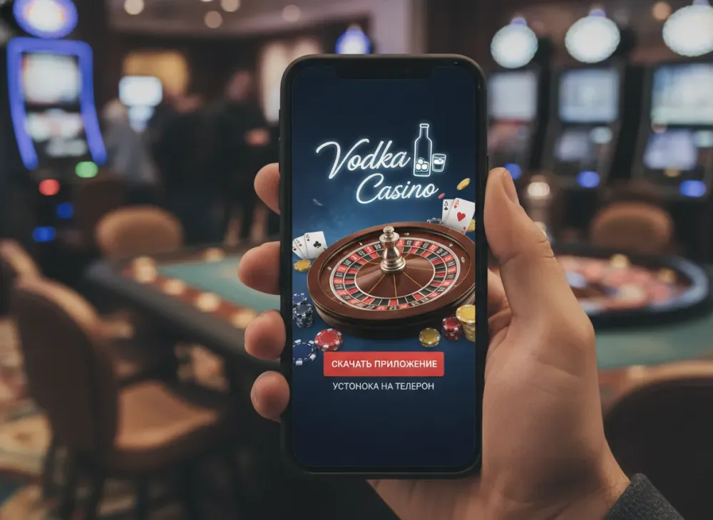 Vodka casino download - установка приложения на телефон